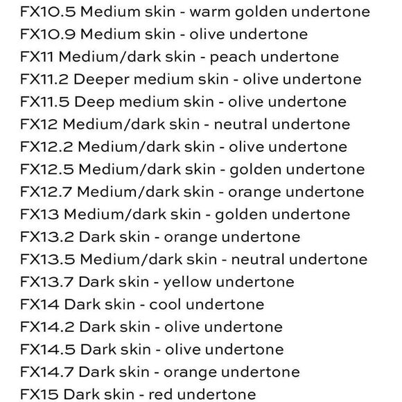 Revolution Glow Skin Luminous Foundation FX 11.5 Deep Medium Skin Olive Underton - Picture 5 of 5